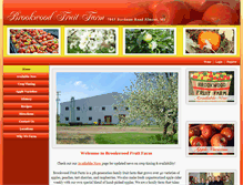 Tablet Screenshot of brookwoodfruitfarm.com